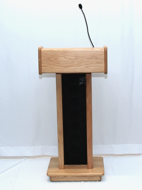 Rental store for LECTERN, POWERED - LIGHT OAK in Philadelphia NJ