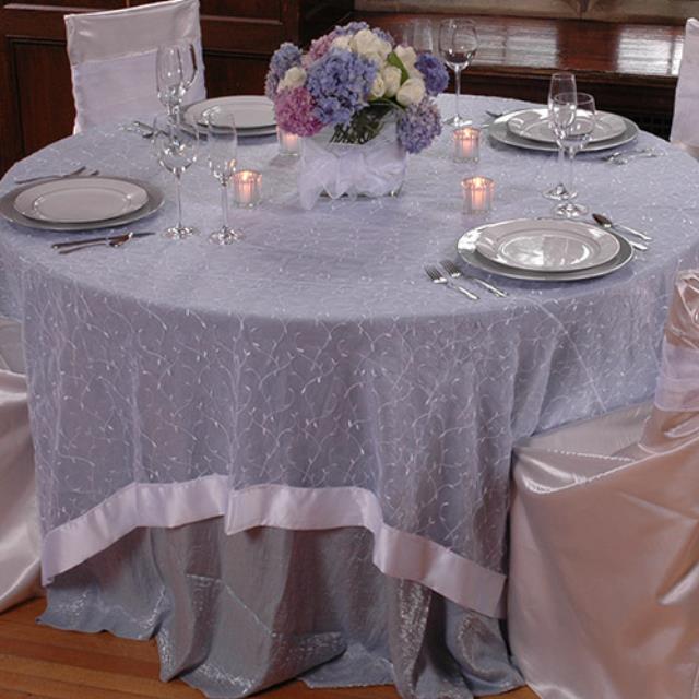 Rental store for VINE ORGANZA WHITE in Philadelphia NJ