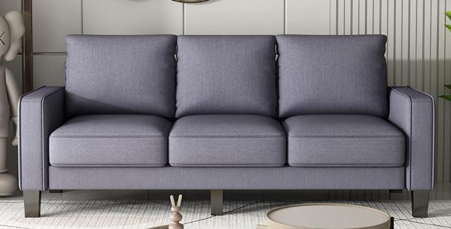 Rental store for SOFA 3 CUSHION - DARK GREY in Philadelphia NJ