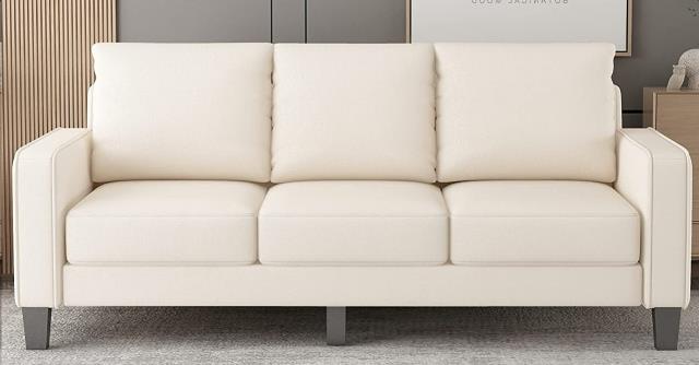 Rental store for SOFA 3 CUSHION - BEIGE in Philadelphia NJ