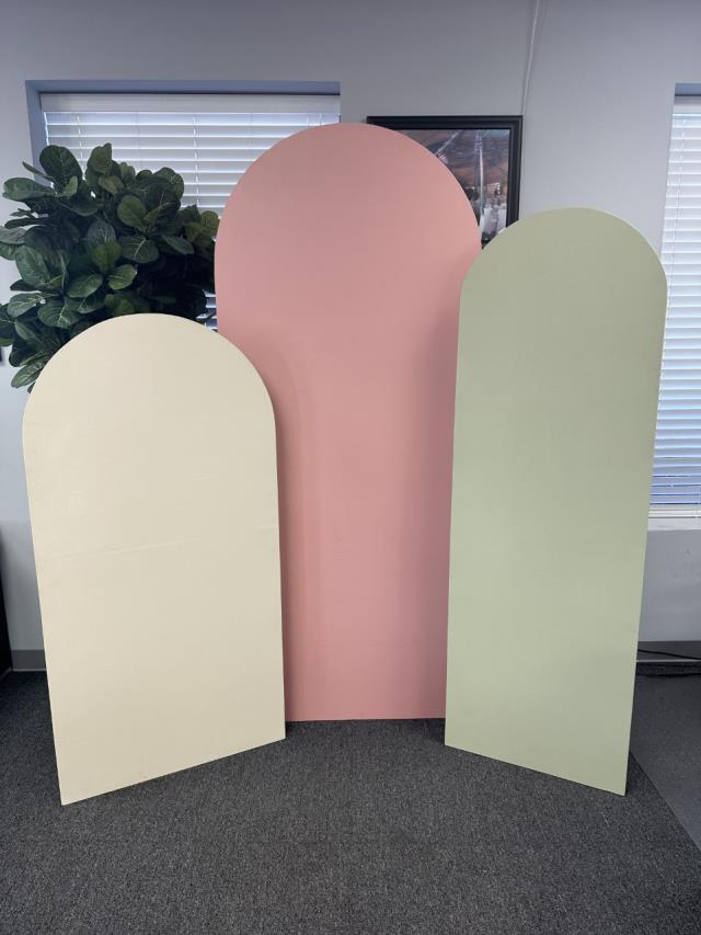 Rental store for _ARCH BACKDROP - RAFFIA CREAM 7  X 36 in Philadelphia NJ