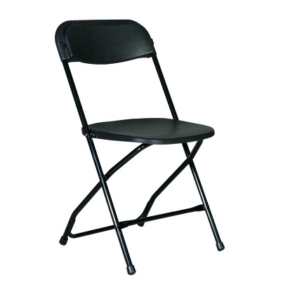 Rental store for CHAIR, FOLDING PLASTIC - BLACK in Philadelphia NJ
