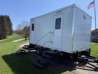 Rental store for RESTROOM TRAILER - 5 STATION 2-20amp req in Philadelphia NJ