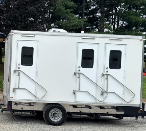 Rental store for RESTROOM TRAILER - 3 STATION 2-20amp req in Philadelphia NJ