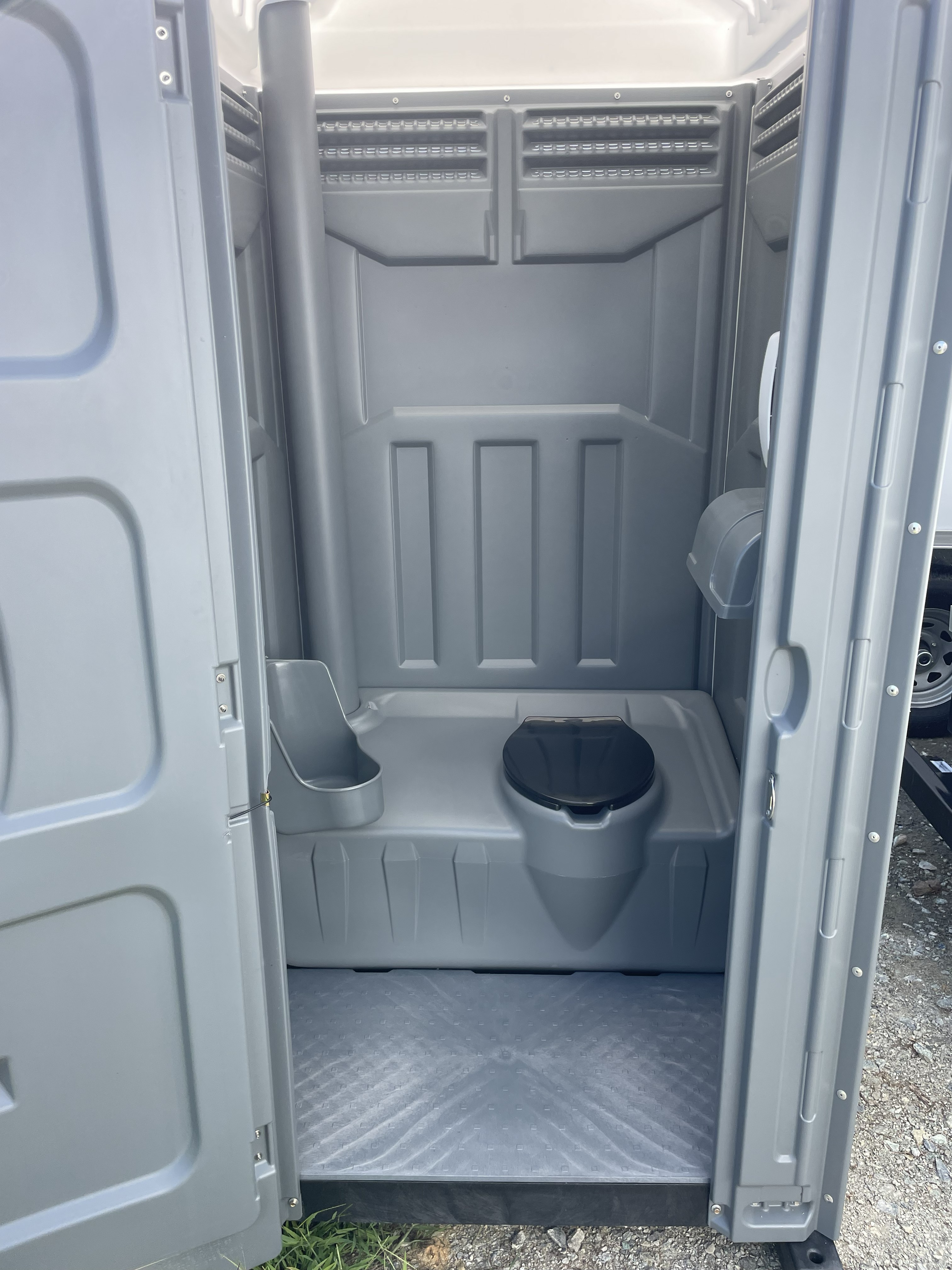 Rental store for PORTAPOTTY - STANDARD, DARK GREY in Philadelphia NJ
