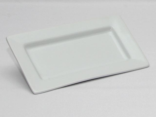 Rental store for TASTING-CERAMIC, PLATE 7.5 X4.5 , WHITE in Philadelphia NJ