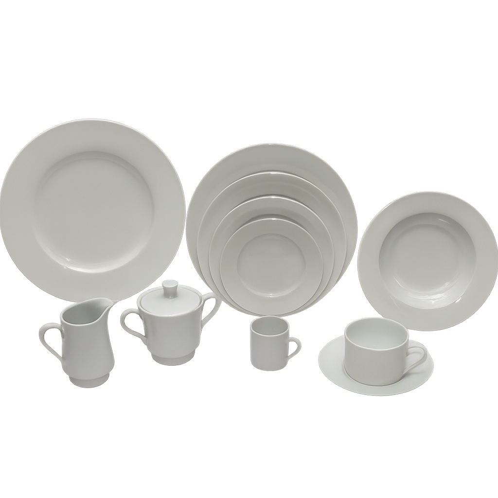 Rental store for WHITE RIM CHINA PATTERN in Philadelphia NJ