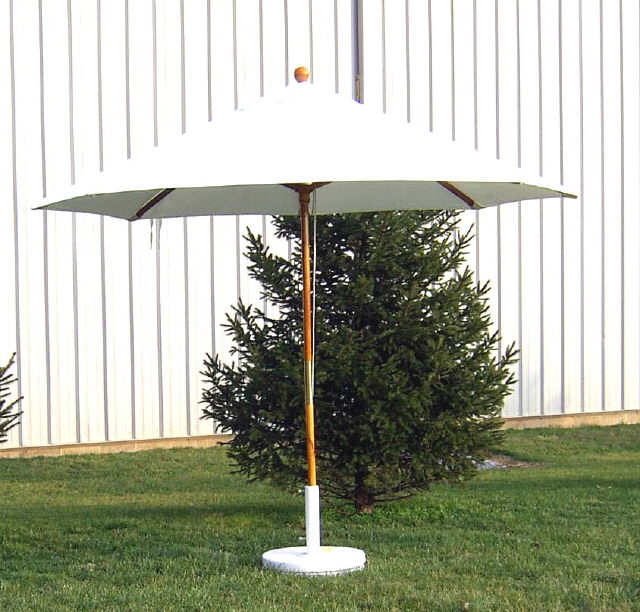 Rental store for UMBRELLA, MARKET 9  - WHITE in Philadelphia NJ