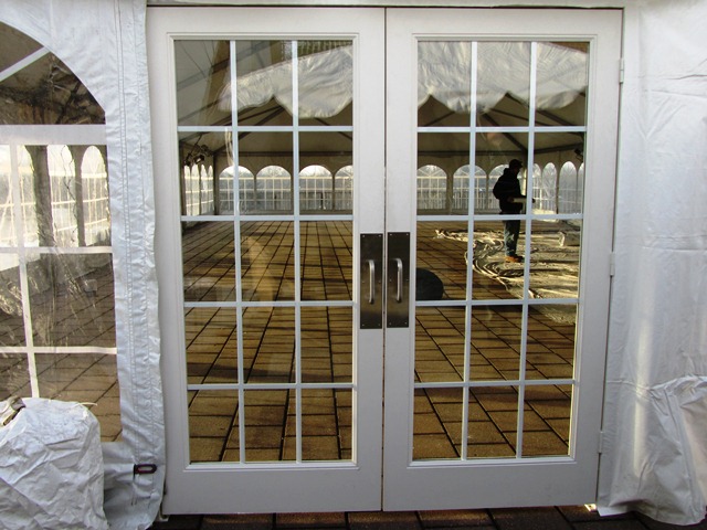 Rental store for TENT DOUBLE DOOR - WHITE FRENCH GLASS in Philadelphia NJ
