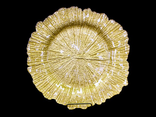 Rental store for CHARGER, GLASS GOLD SEA SPONGE 13 in Philadelphia NJ
