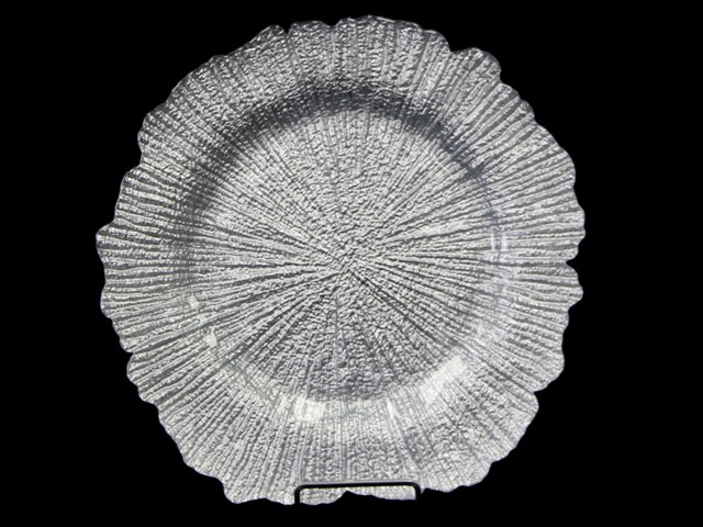 Rental store for CHARGER, GLASS SILVER SEA SPONGE 13 in Philadelphia NJ