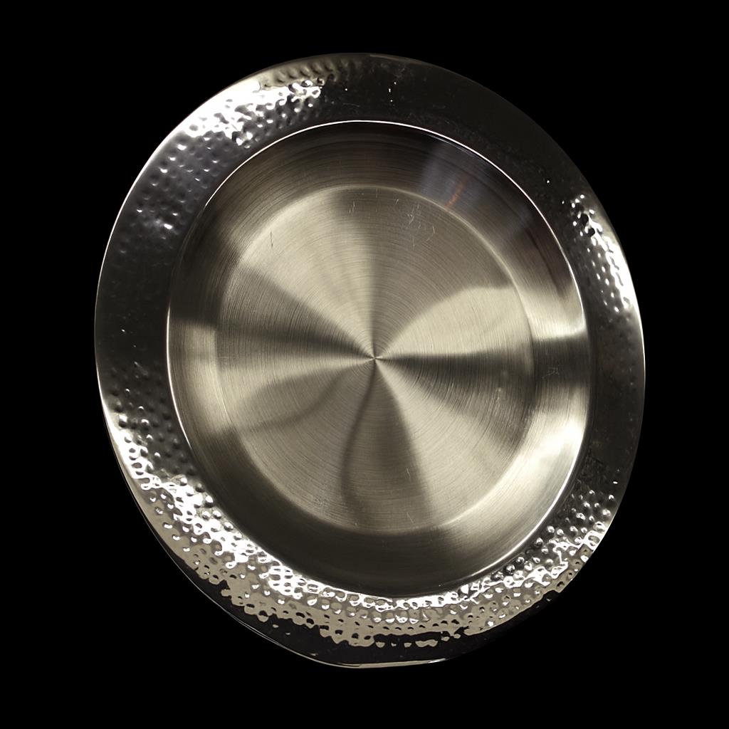 Rental store for CHARGER, STAINLESS HAMMERED RIM 13.5 in Philadelphia NJ