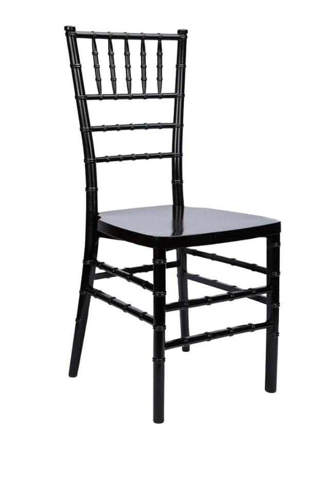 Rental store for CHAIR, CHIAVARI RESIN-BLACK in Philadelphia NJ