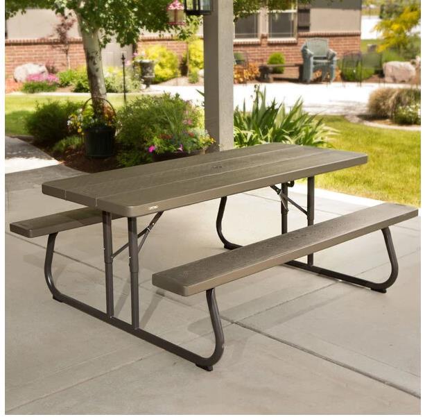 Rental store for PICNIC TABLE-6  FOLDING RESIN in Philadelphia NJ