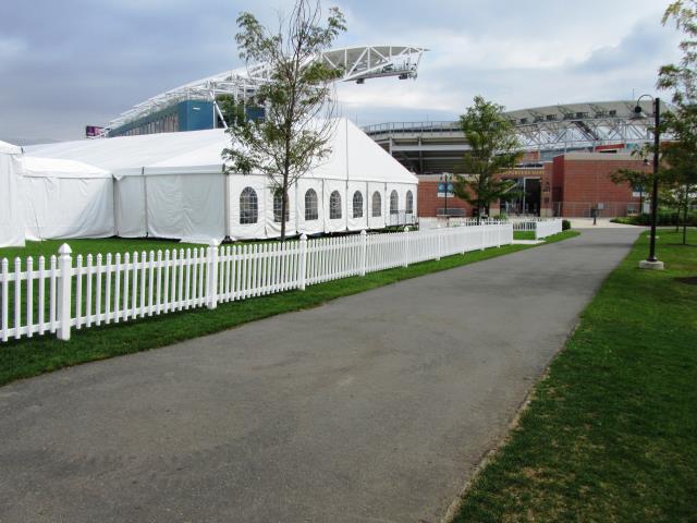 Rental store for WHITE PICKET FENCE 3 X8   SECTION in Philadelphia NJ