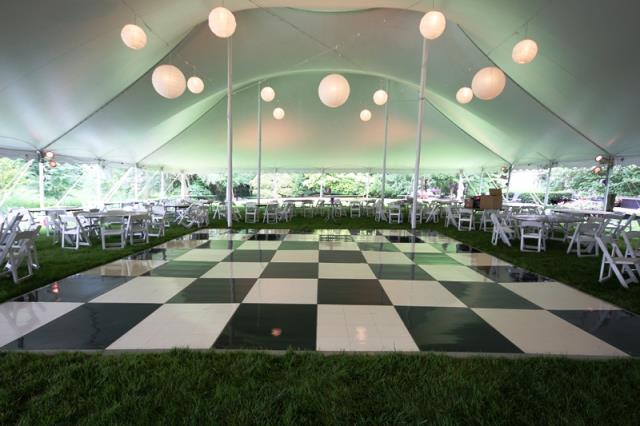 Rental store for BLACK   WHITE VINYL DANCE FLOORS in Philadelphia NJ