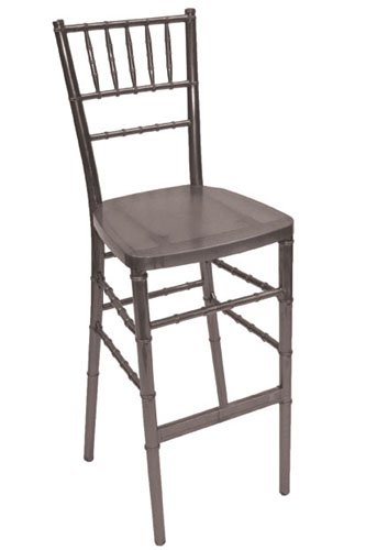 Rental store for BAR STOOL, CHIAVARI-SILVER RESIN in Philadelphia NJ