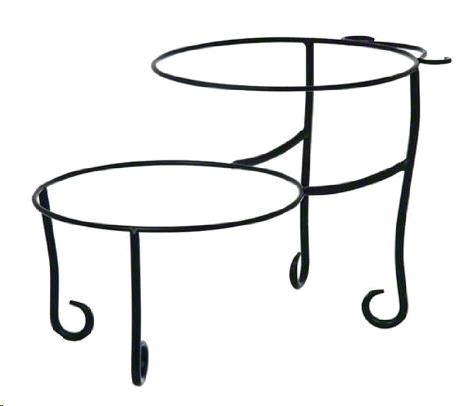 Rental store for STAND, 2 TIER OFF-SET WROUGHT IRON in Philadelphia NJ