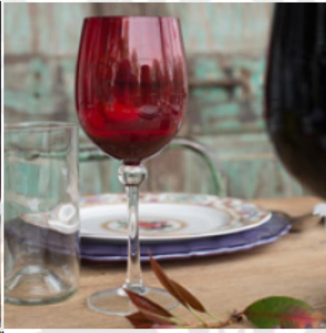 Rental store for GLASS, WINE 16 OZ - RUBY RED in Philadelphia NJ