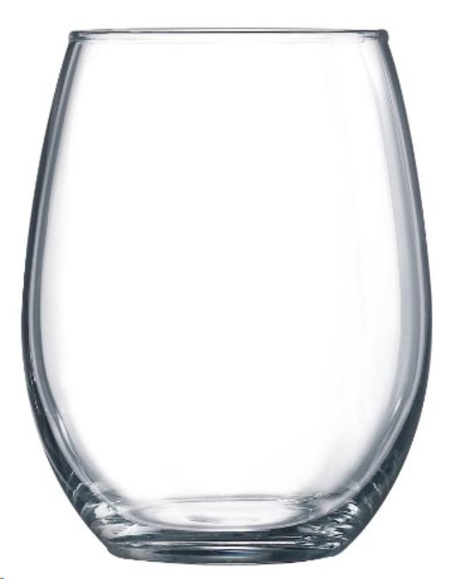 Rental store for GLASS, STEMLESS WINE 15 OZ in Philadelphia NJ