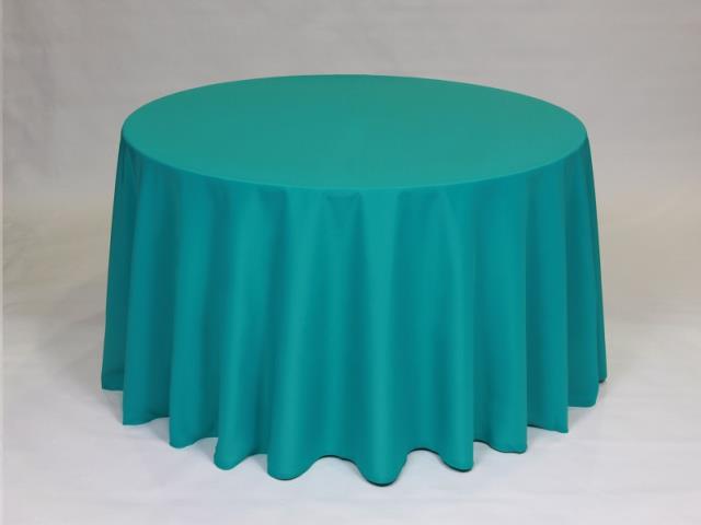 Rental store for 108  ROUND - POLYESTER - JADE in Philadelphia NJ