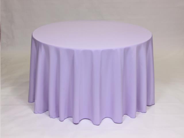 Rental store for 108  ROUND - POLYESTER - LILAC in Philadelphia NJ