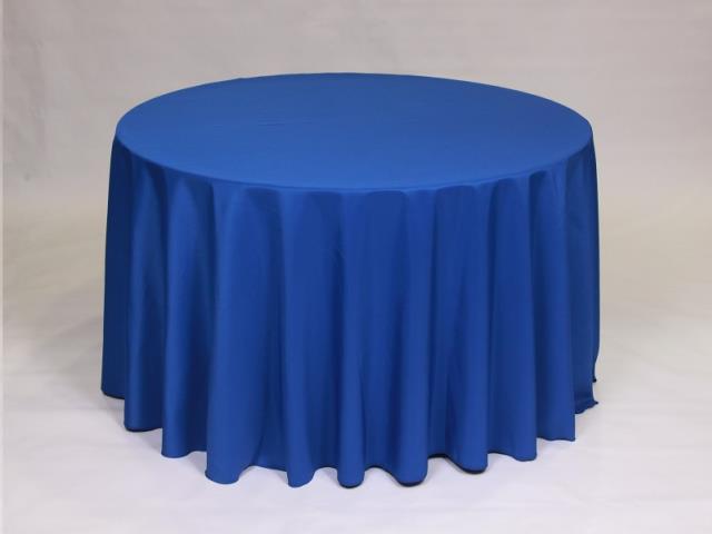 Rental store for 108  ROUND - POLYESTER - ROYAL in Philadelphia NJ