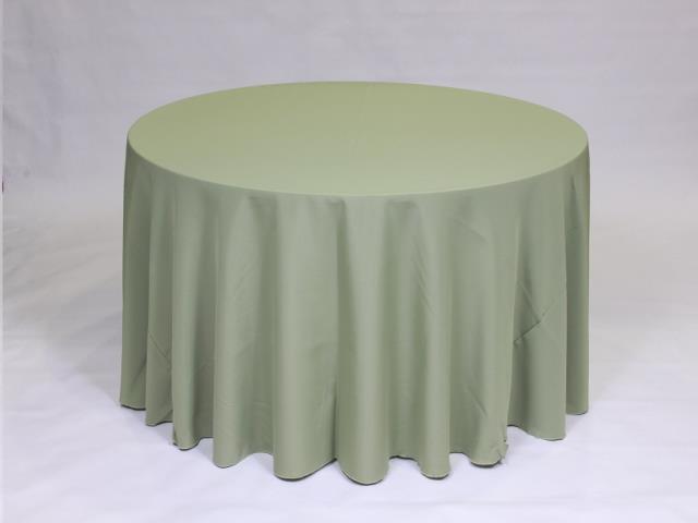 Rental store for 108  ROUND - POLYESTER - SAGE in Philadelphia NJ