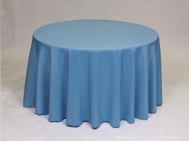 Rental store for 108  ROUND - POLYESTER - SLATE in Philadelphia NJ