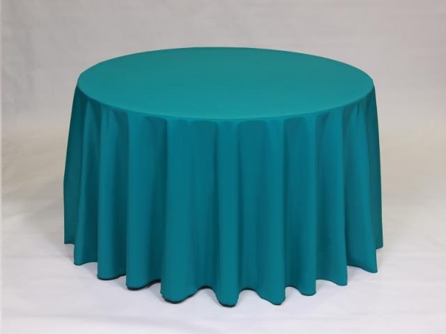 Rental store for 108  ROUND - POLYESTER - TEAL in Philadelphia NJ