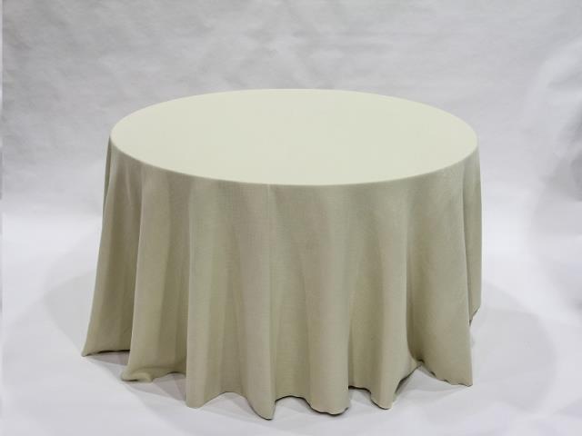 Rental store for 120  ROUND - PANAMA - BEIGE in Philadelphia NJ