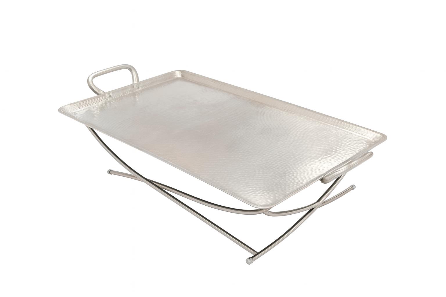 Rental store for CHAFER- GRIDDLE   STAND, HAMMERED SS in Philadelphia NJ