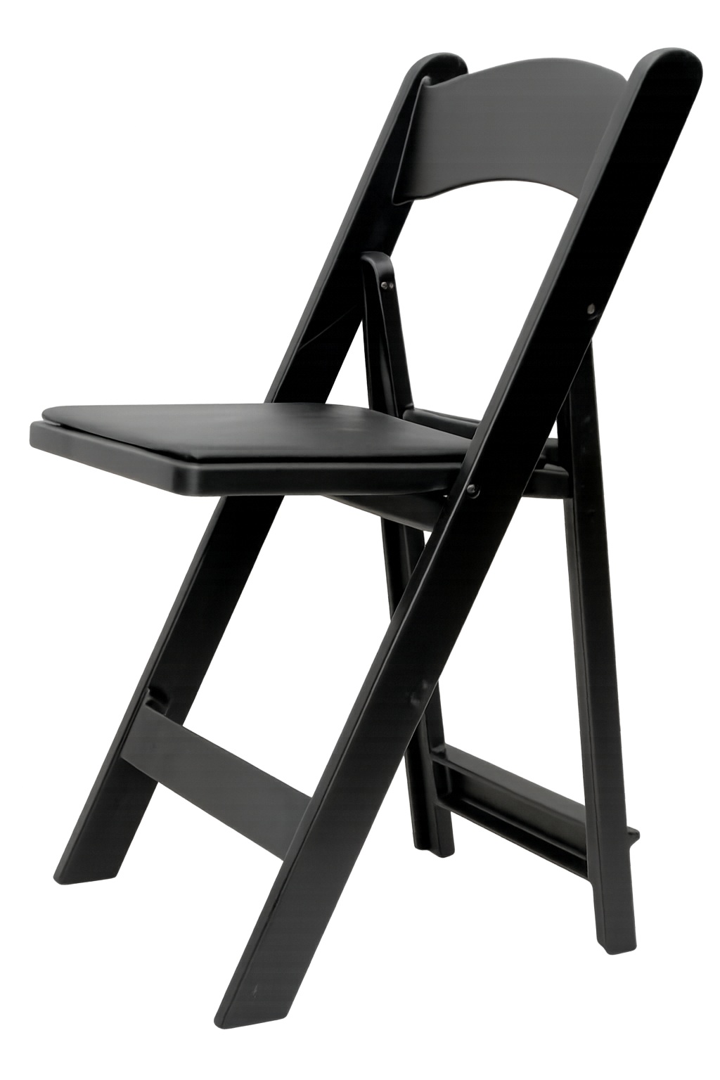 Rental store for CHAIR, FOLDING PADDED RESIN - BLACK in Philadelphia NJ