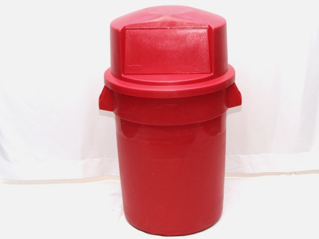 Rental store for TRASH CAN, 32GAL-RED in Philadelphia NJ