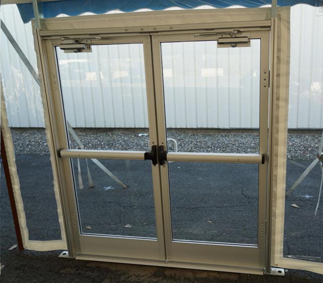 Rental store for TENT DOUBLE DOOR-ALUMINUM W PANIC HARDWR in Philadelphia NJ