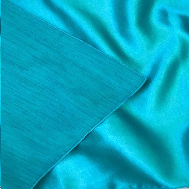 Rental store for 108  ROUND - DUPIONI - TURQUOISE in Philadelphia NJ