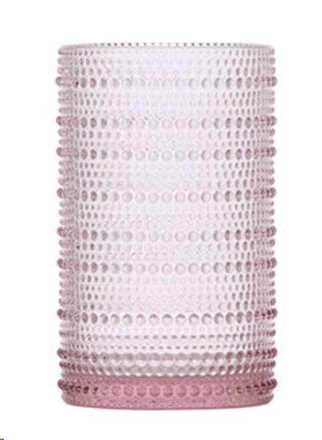 Rental store for GLASS, JUPITER TUMBLER 13OZ - PINK in Philadelphia NJ