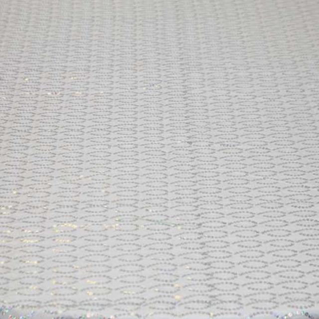 Rental store for 120  ROUND - HELIX SEQUIN - WHITE in Philadelphia NJ
