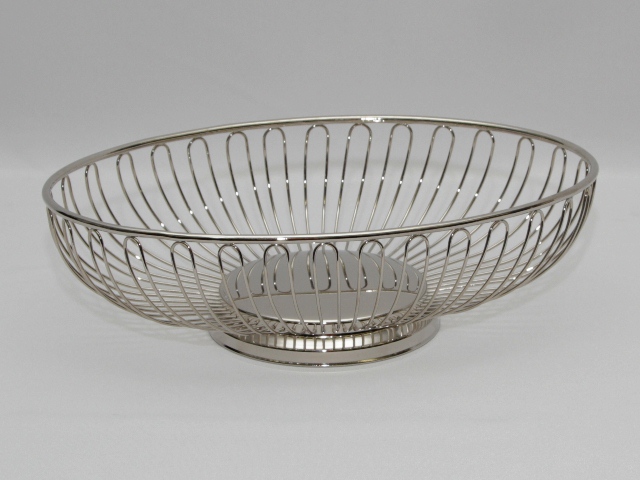Rental store for BREAD BASKET-CHROME 11 X8 X3.25 H in Philadelphia NJ