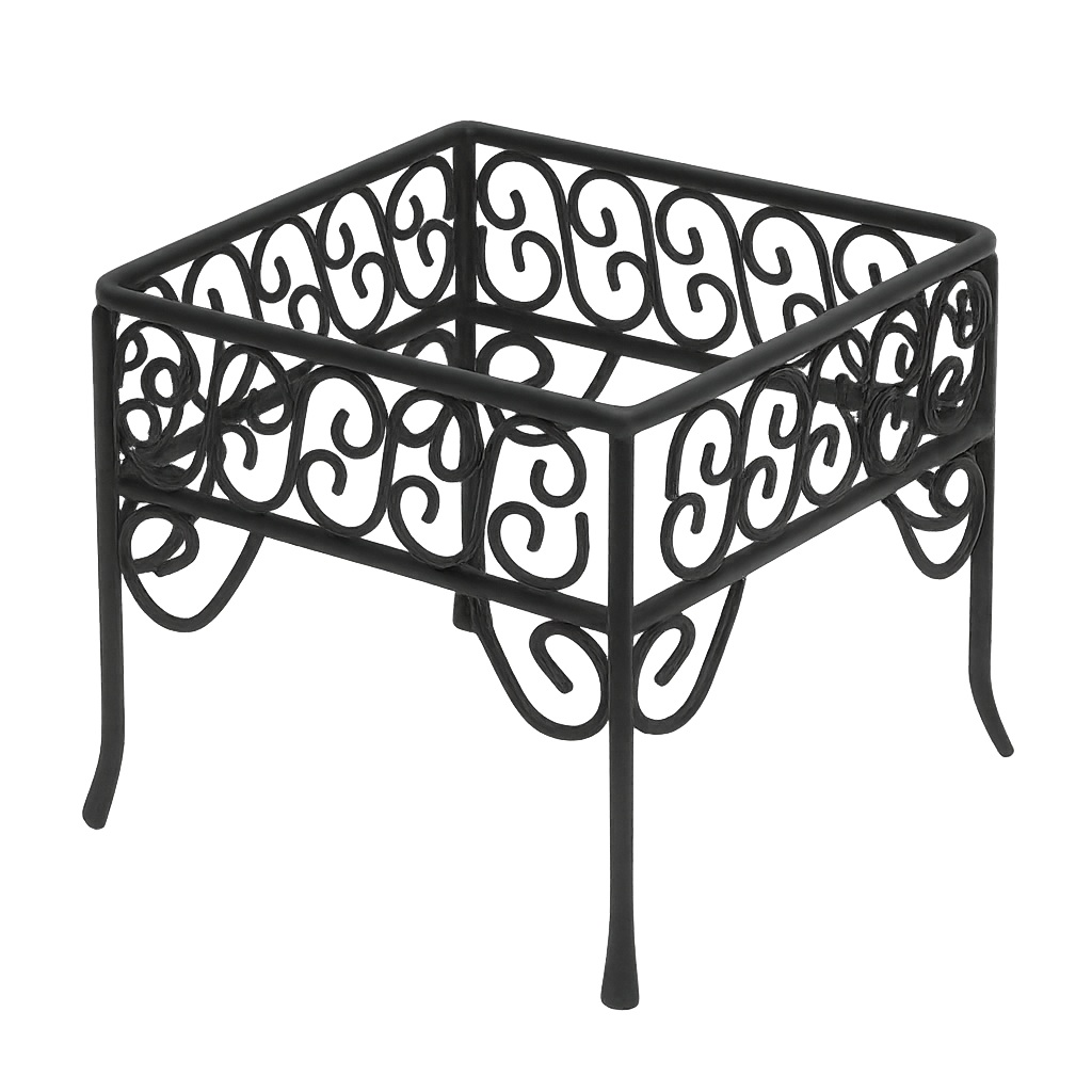 Rental store for STAND, WROUGHT IRON-BLACK 7 X7 X6  HIGH in Philadelphia NJ