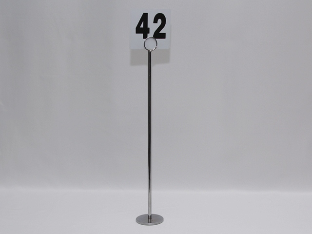Rental store for NUMBER STANDS 18  TALL - CHROME in Philadelphia NJ
