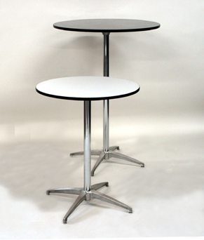 Rental store for TABLE, 30  RD X 42  HIGH PEDESTAL TYPE in Philadelphia NJ